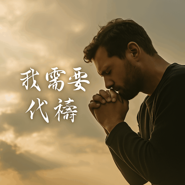我需要代禱